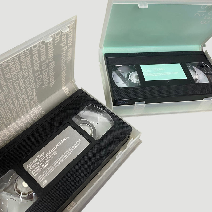 Late 90’s Aphex Twin 2 x VHS Set