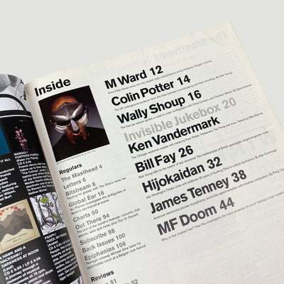 2005 The Wire Magazine MF DOOM Issue