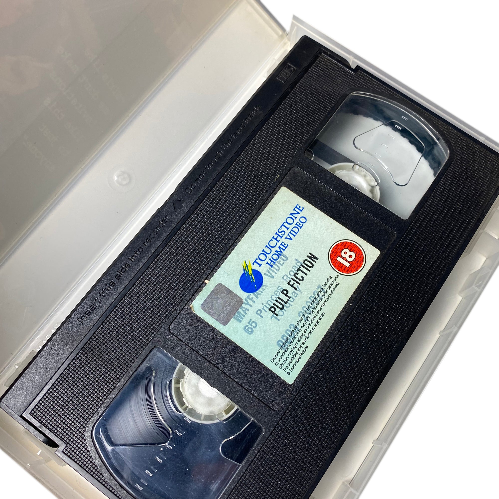 1995 Pulp Fuction Ex-Rental VHS