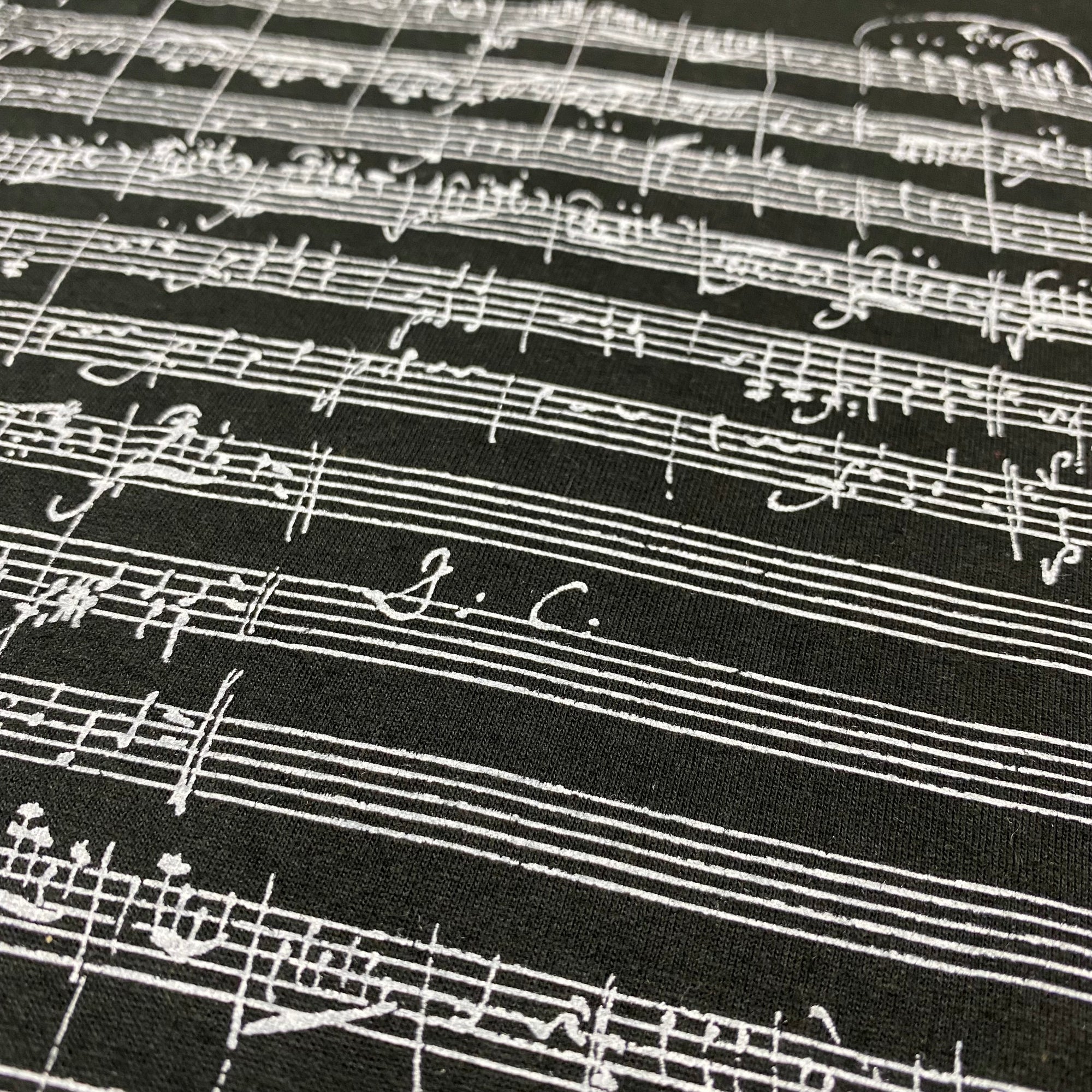 90's Wolfgang Mozart Score T-shirt