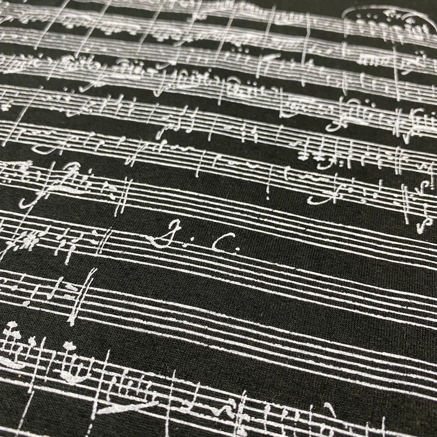 90's Wolfgang Mozart Score T-shirt