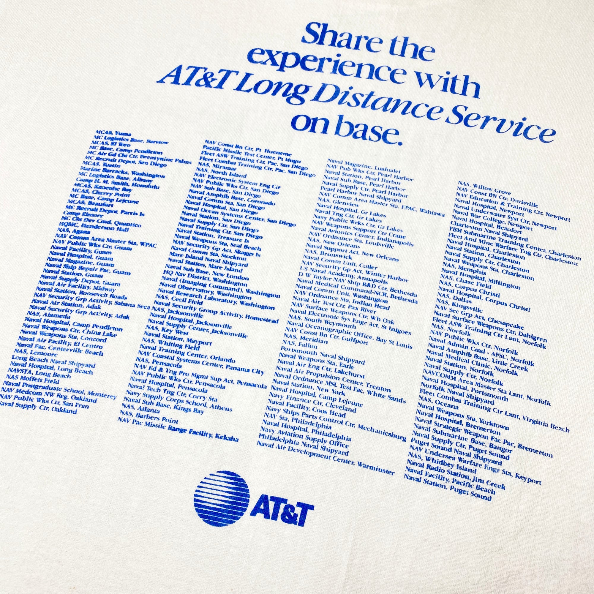 80's AT&T 'Push The Right Buttons' T-Shirt