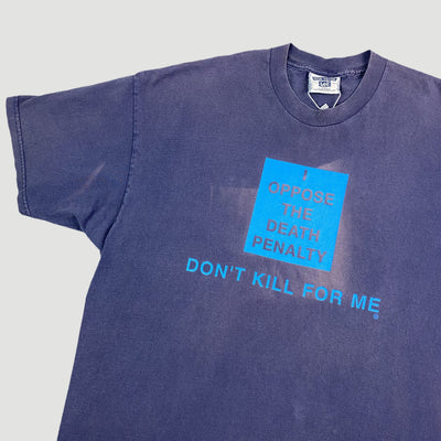 Mid 90's Amnesty International 'Death Penalty' T-Shirt
