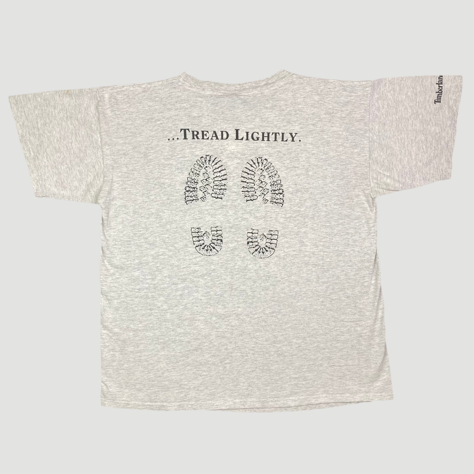 90's Timberland 'Tread Lightly' T-Shirt