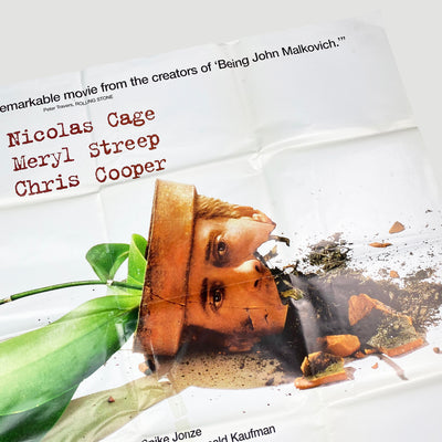 2002 Adaptation UK Quad Cinema Poster