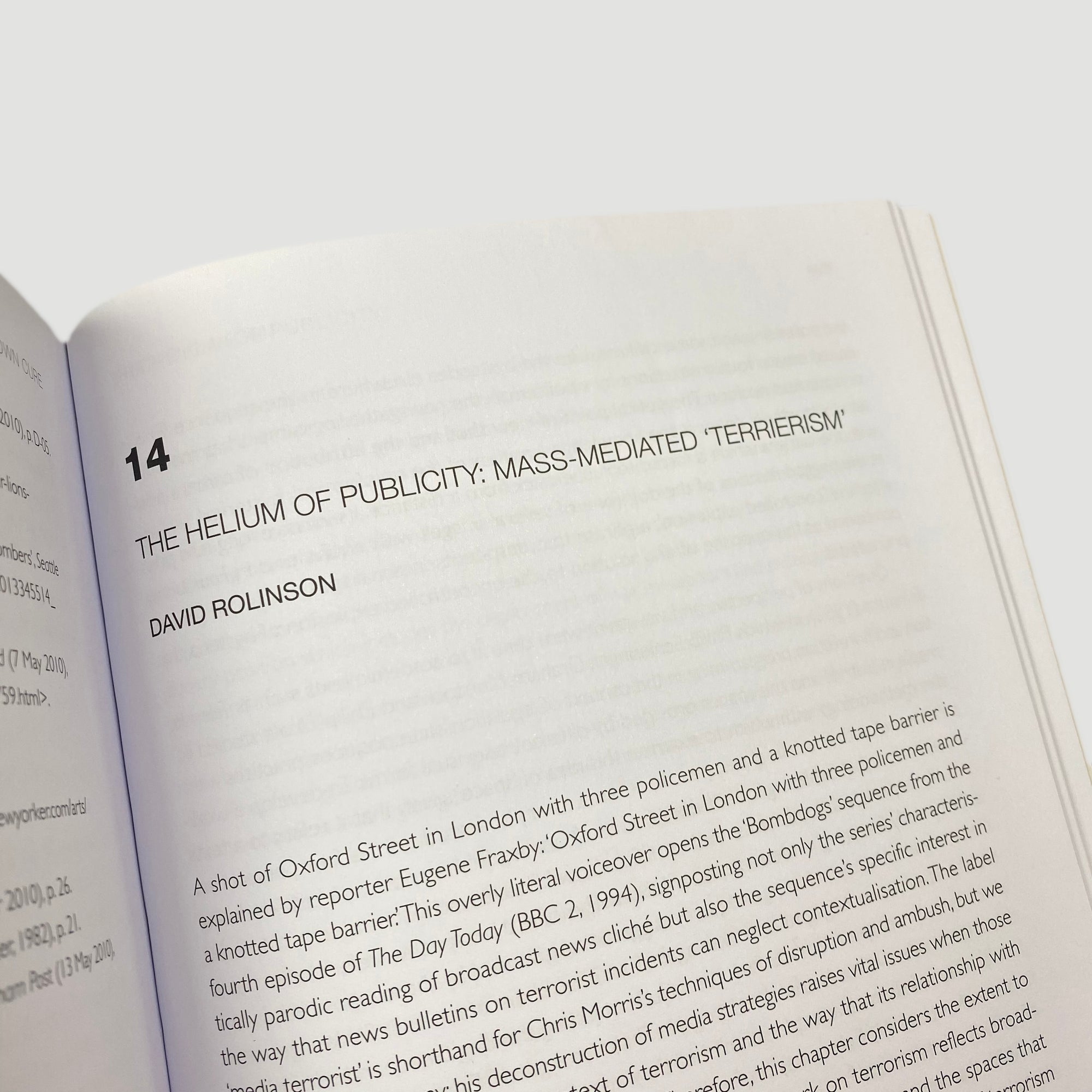 2013 'No Known Cure: The Comedy of Chris Morris' First Edition