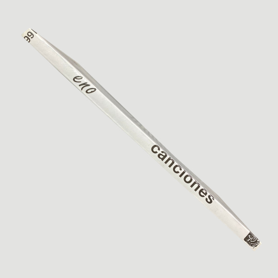 1994 Brian Eno 'Canciones' Lyrics book