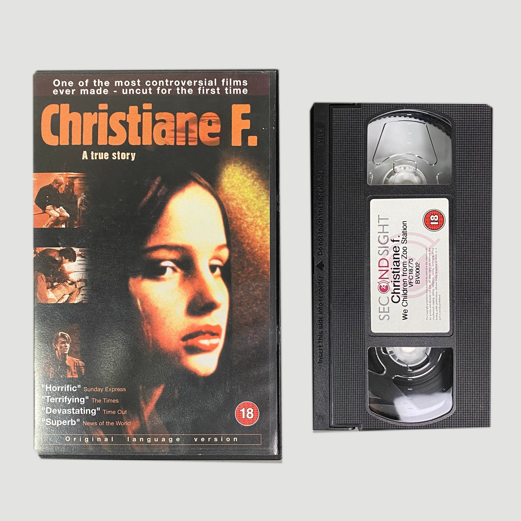 2000 'Christiane F.' Ex-Rental VHS