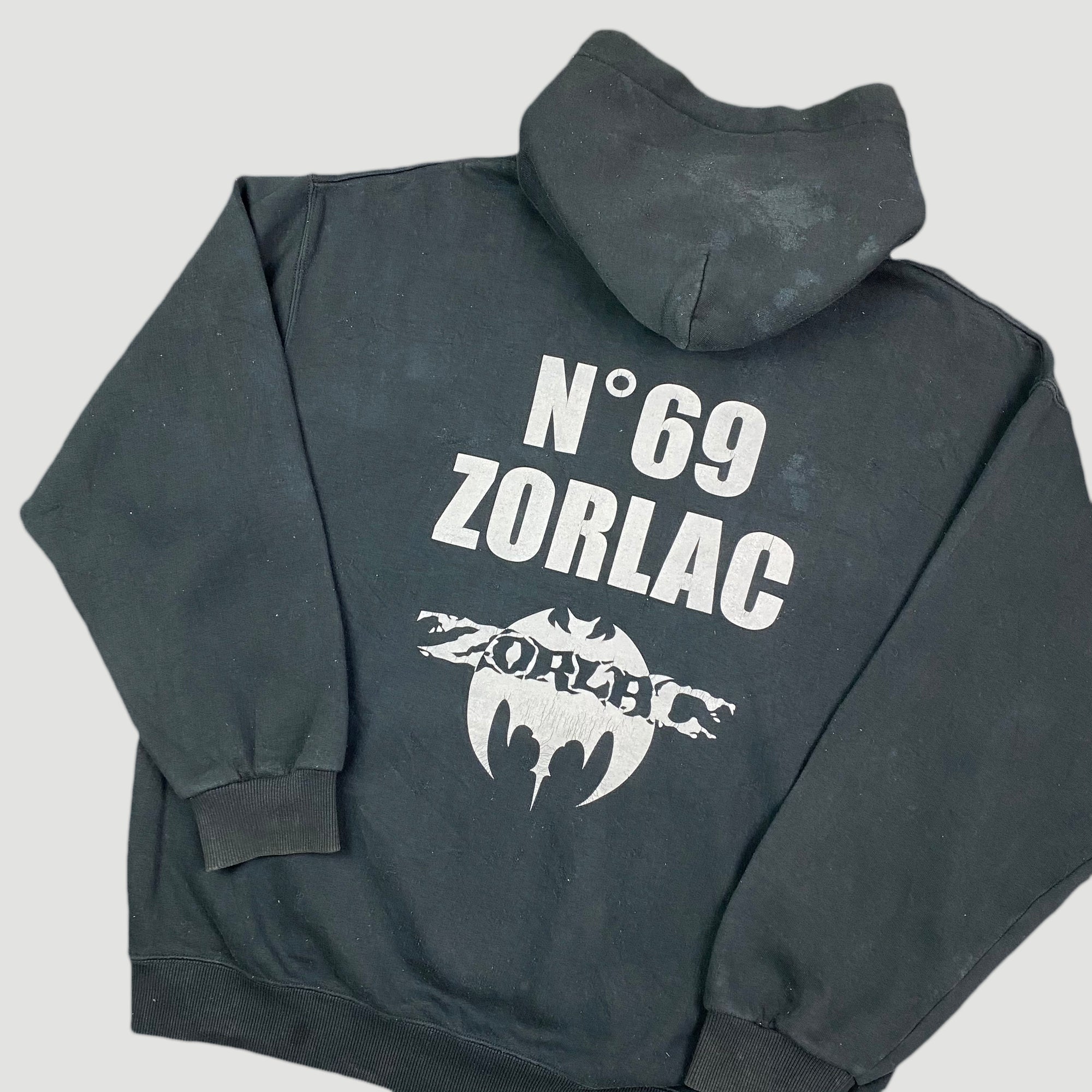 00’s Zorlac Skateboards ‘No. 69’ Hoodie