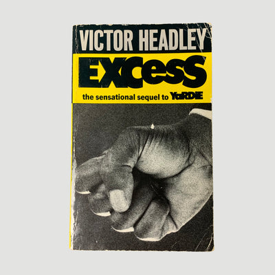 1994 Victor Headley 'Excess' Paperback
