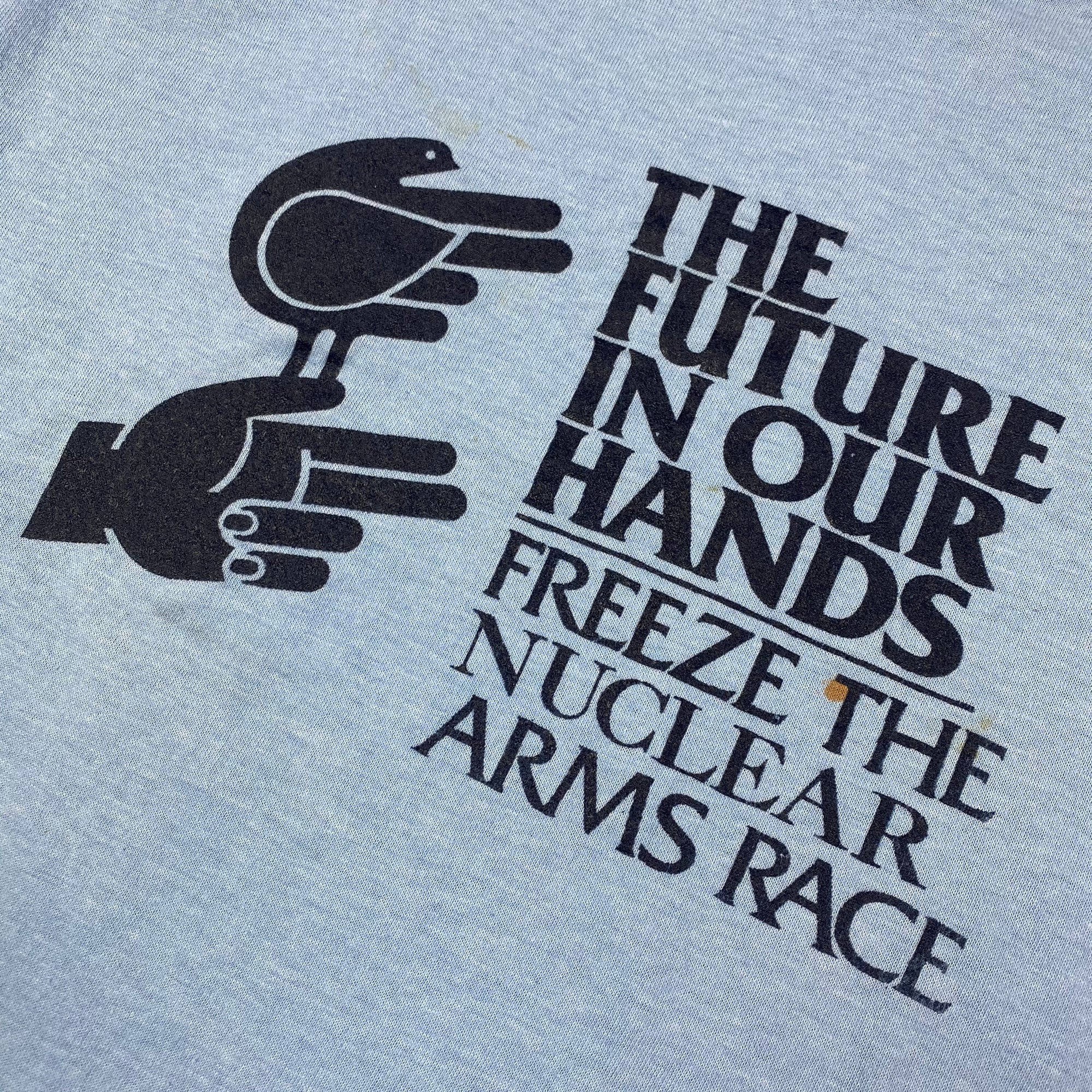 80's 'Freeze The Nuclear Arms Race' T-Shirt