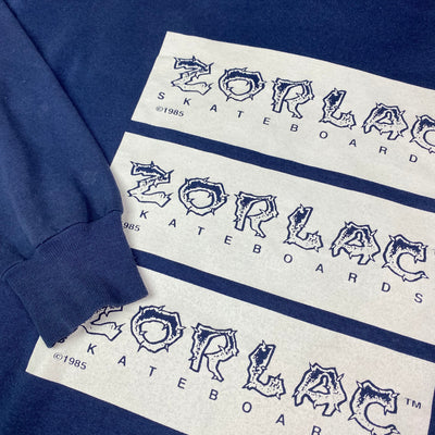 90's Zorlac Skateboards Hooded Sweatshirt