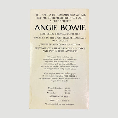 1981 Angie Bowie Free Spirit