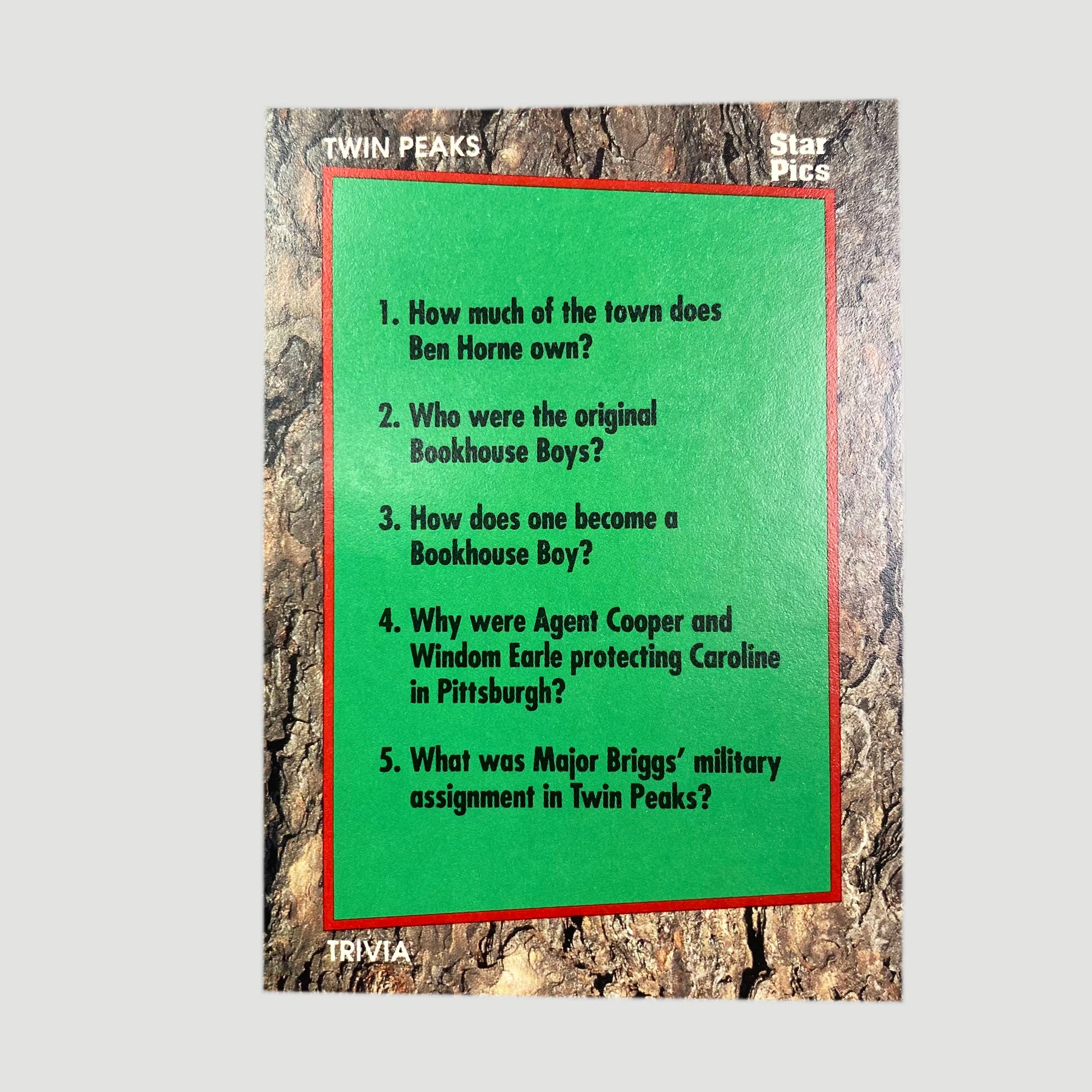 1991 Twin Peaks Trading Cards Boxed Set