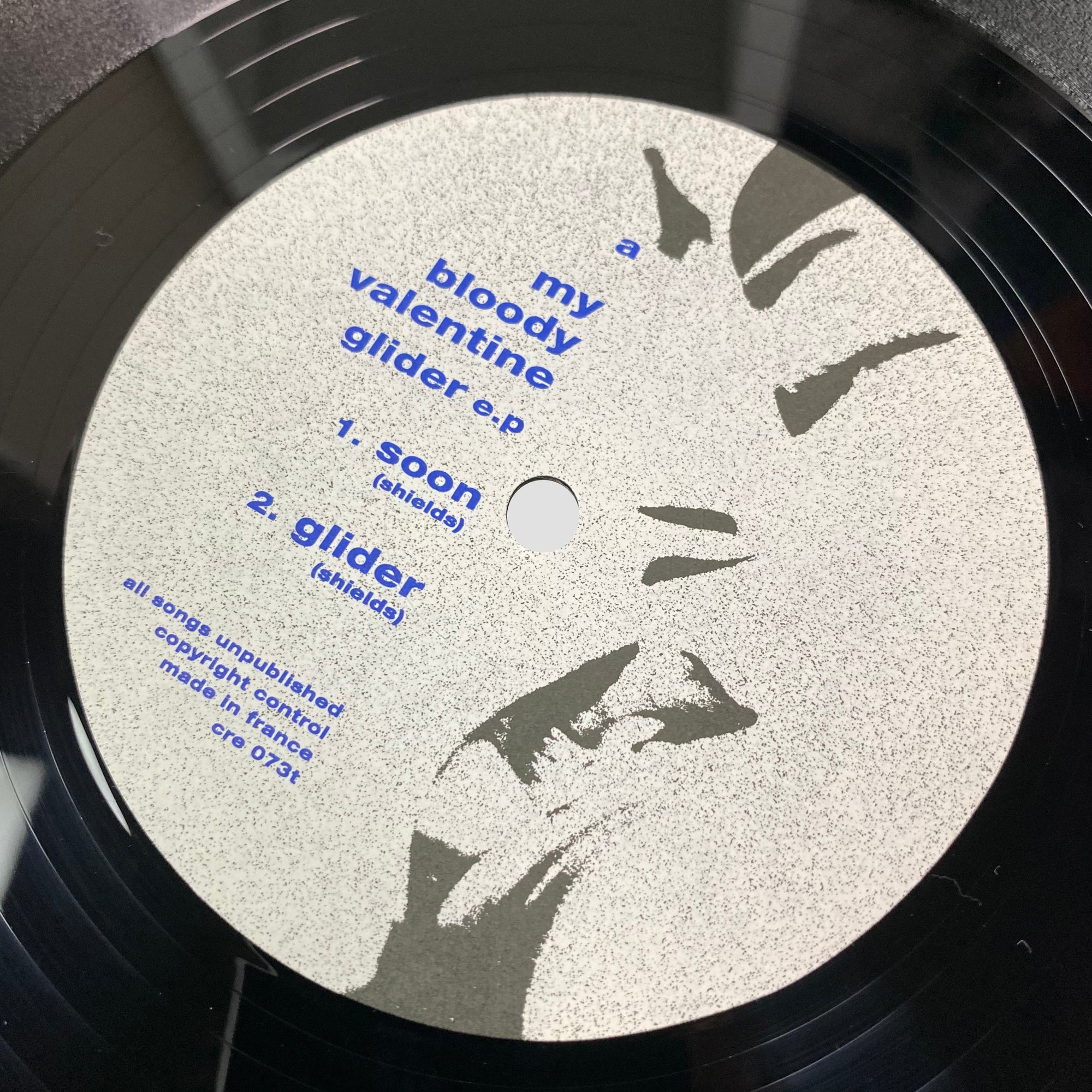 1990 My Bloody Valentine Glider 1st Press UK 12" Vinyl EP