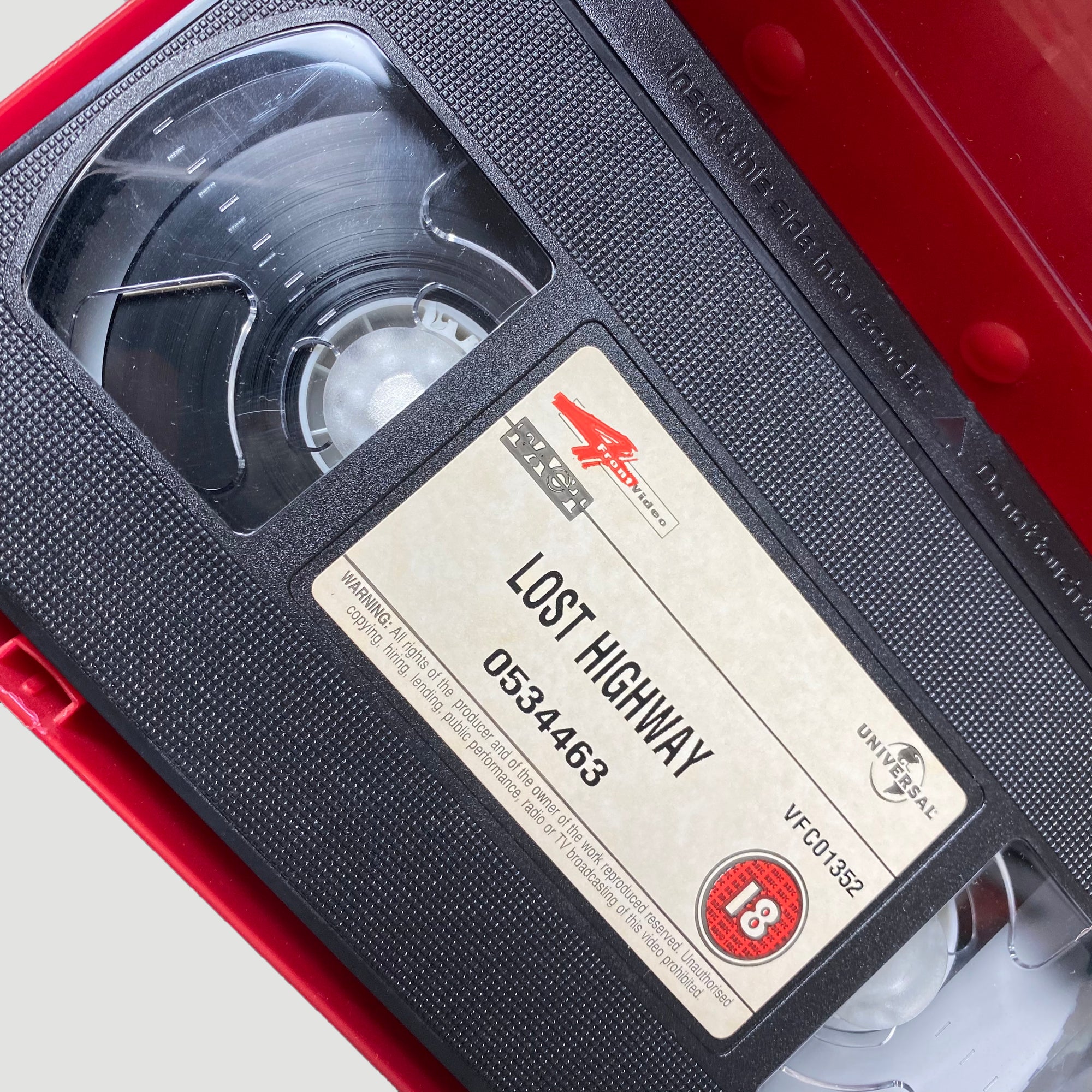 1999 Lost Highway UK VHS