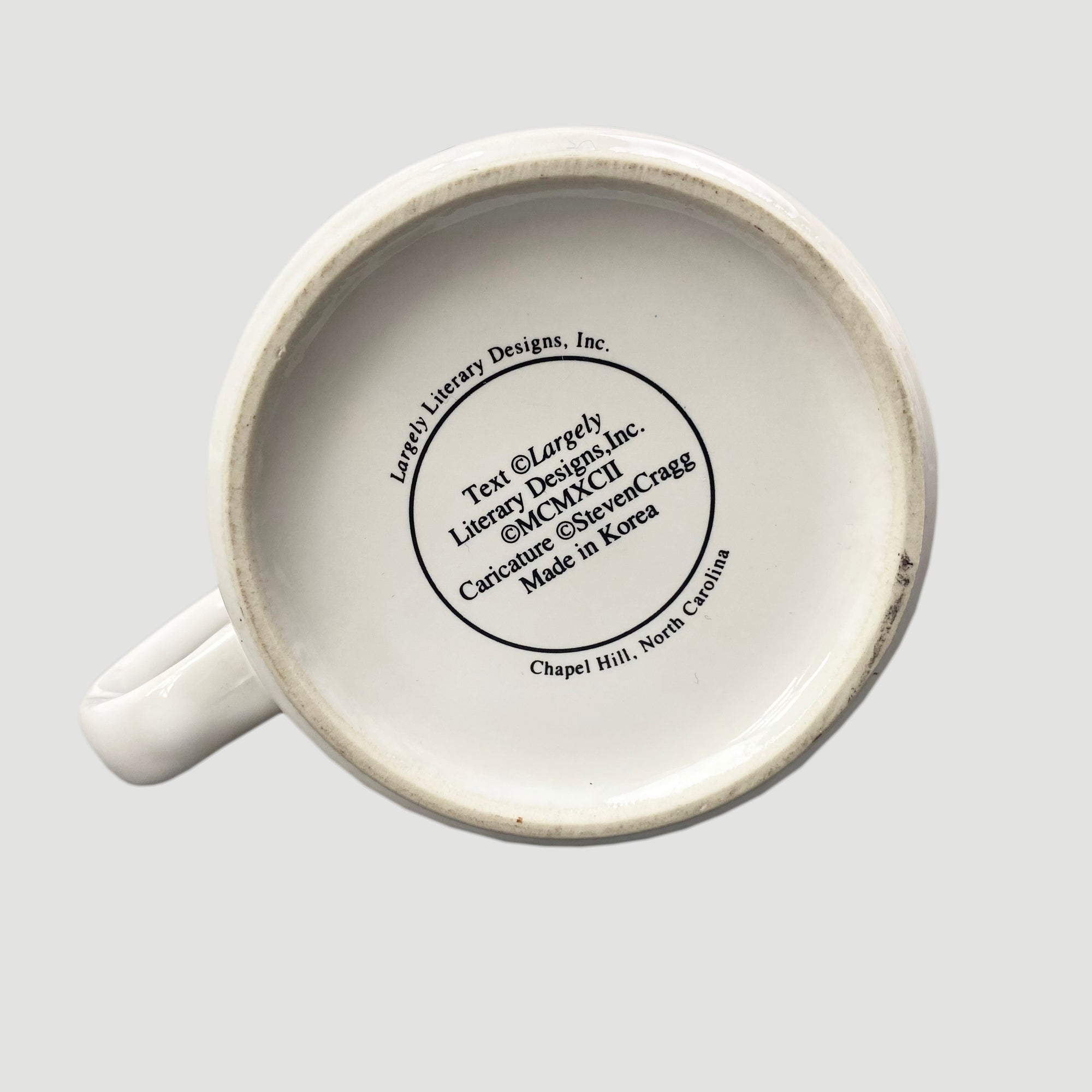 Early 90's Sigmund Freud Largely Literary Mug