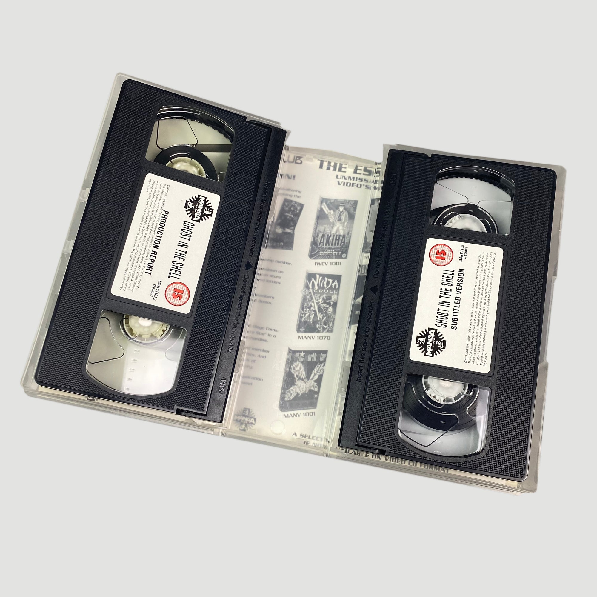 1996 Ghost In The Shell VHS Double Pack
