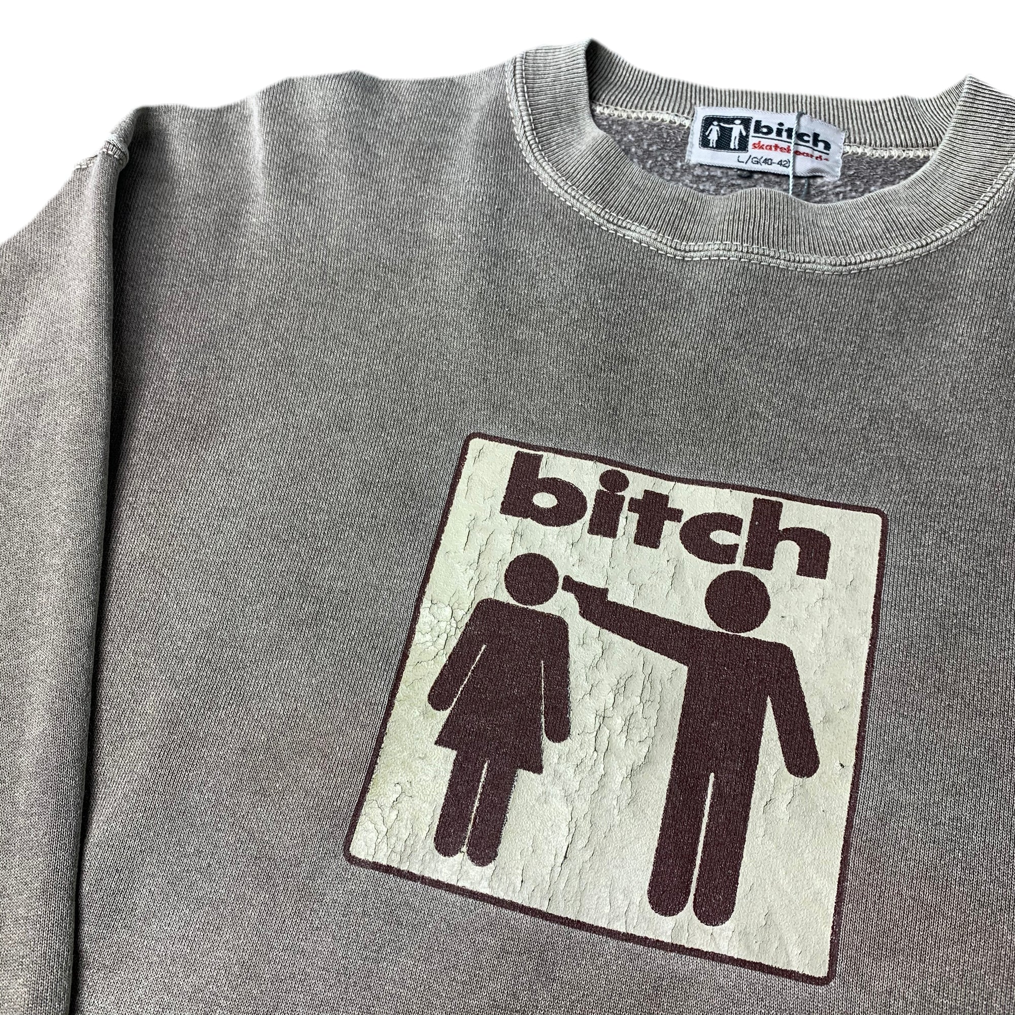 Mid 90's Bitch Skateboards Sweatshirt