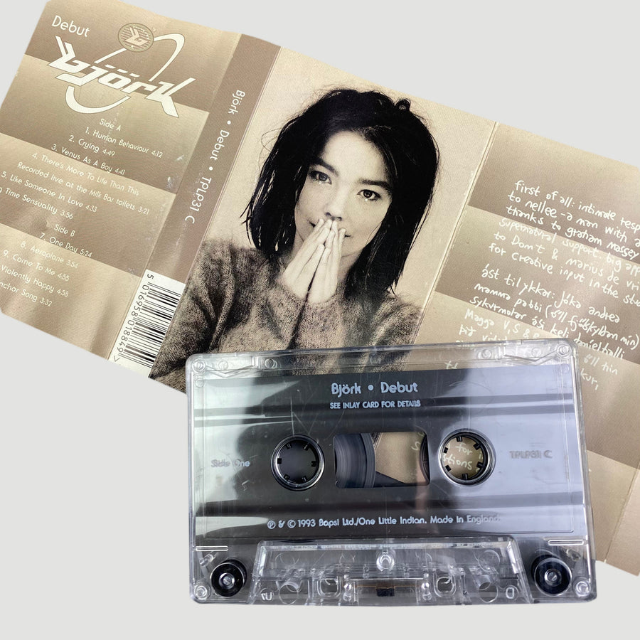 1993 Björk 'Debut' Cassette