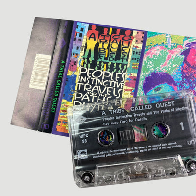 1990 A Tribe Called Quest 'People's Instinctive Travels And The Paths Of Rhythm' Cassette