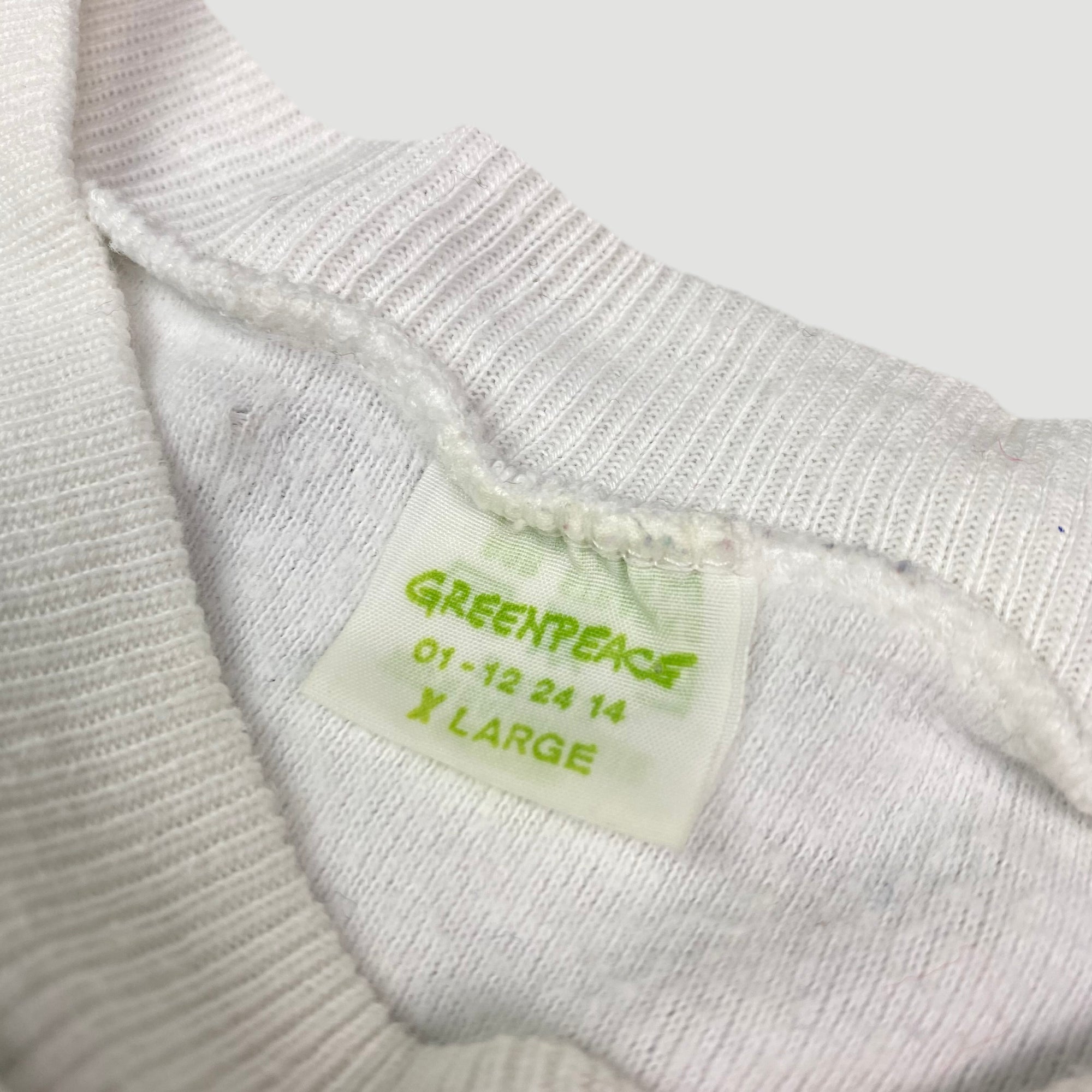 Early 90's Greenpeace Sweatshirt