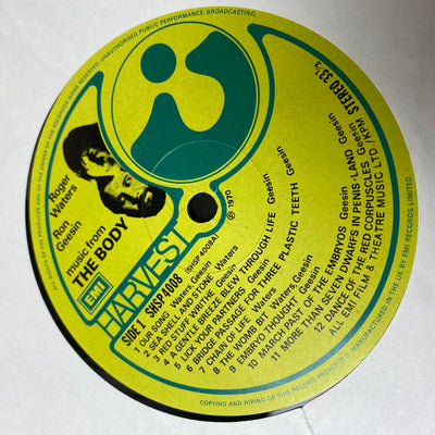 1970 Ron Geesin & Roger Waters 'Music From The Body' LP