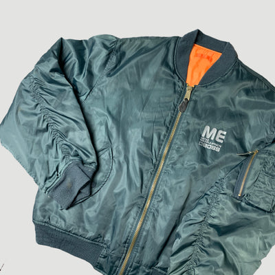 90's Boss ME-80 Bomber Jacket