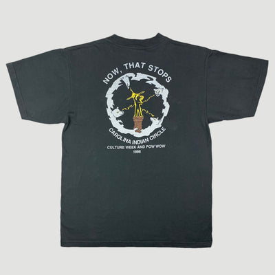 1996 Carolina Indian Circle T-Shirt