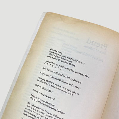 1991 Richard Wollheim ‘Freud’