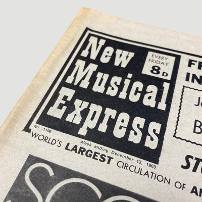 1969 NME Scott Walker 'Scott 4' Cover Issue