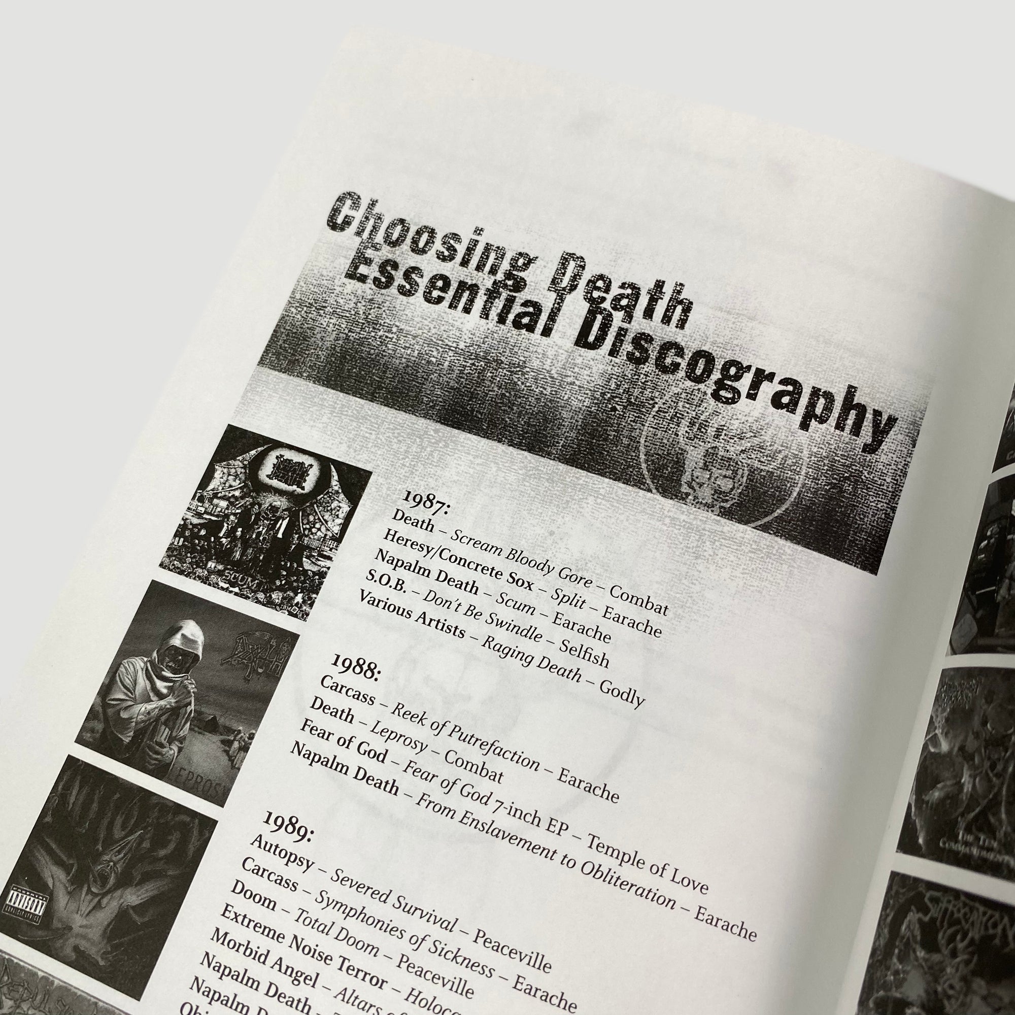 2004 Choosing Death : Improbable History of Death Metal & Grindcore