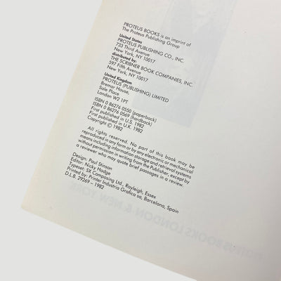 1982 Diana Clapton 'Lou Reed & The Velvet Underground'