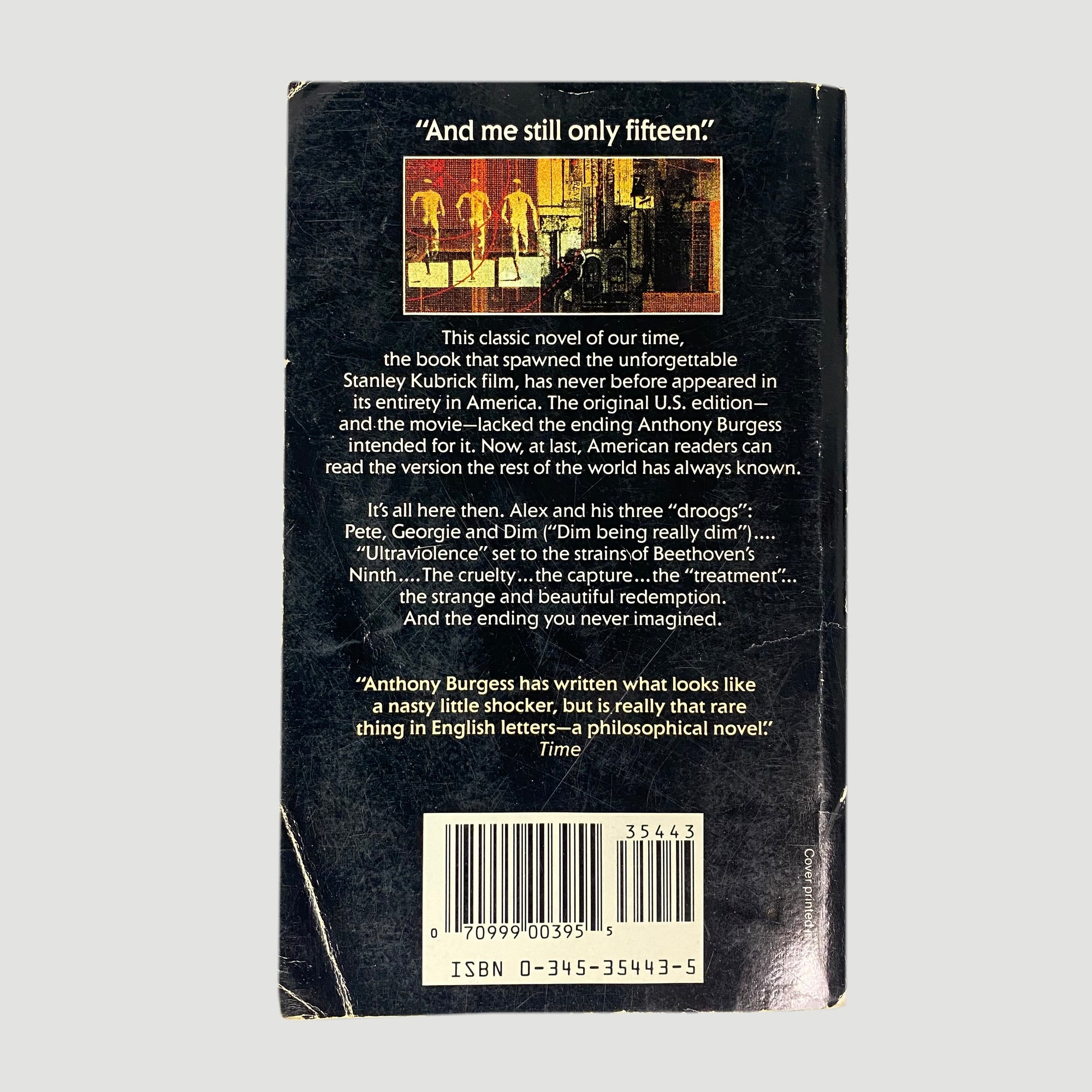 1988 Anthony Burgess 'A Clockwork Orange'