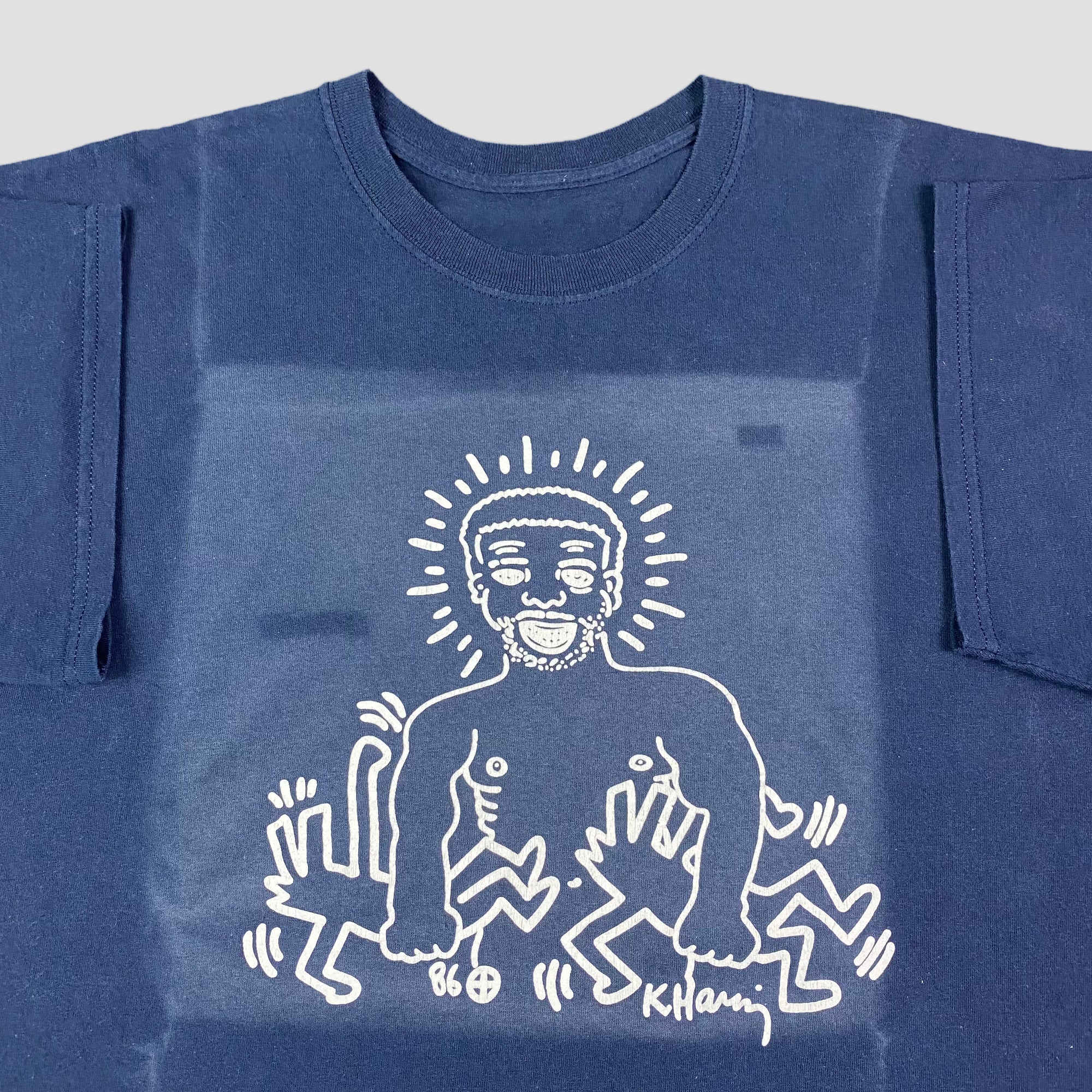 Late 90's Keith Haring Larry Levan T-Shirt