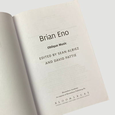 2016 Brian Eno : Oblique Music