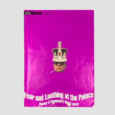 1992 Hunter S. Thompson 'Fear and Loathing at the Palace'