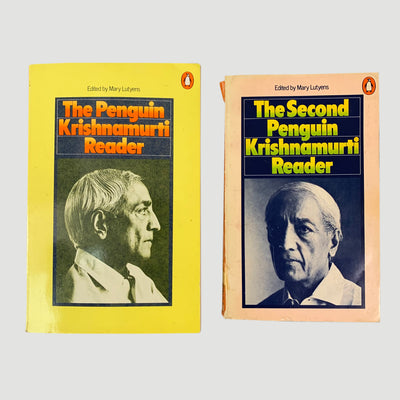 1987/1973 J. Krishnamurti 'The Penguin Krishnamurti Reader/The Second Penguin Krishnamurti Reader'