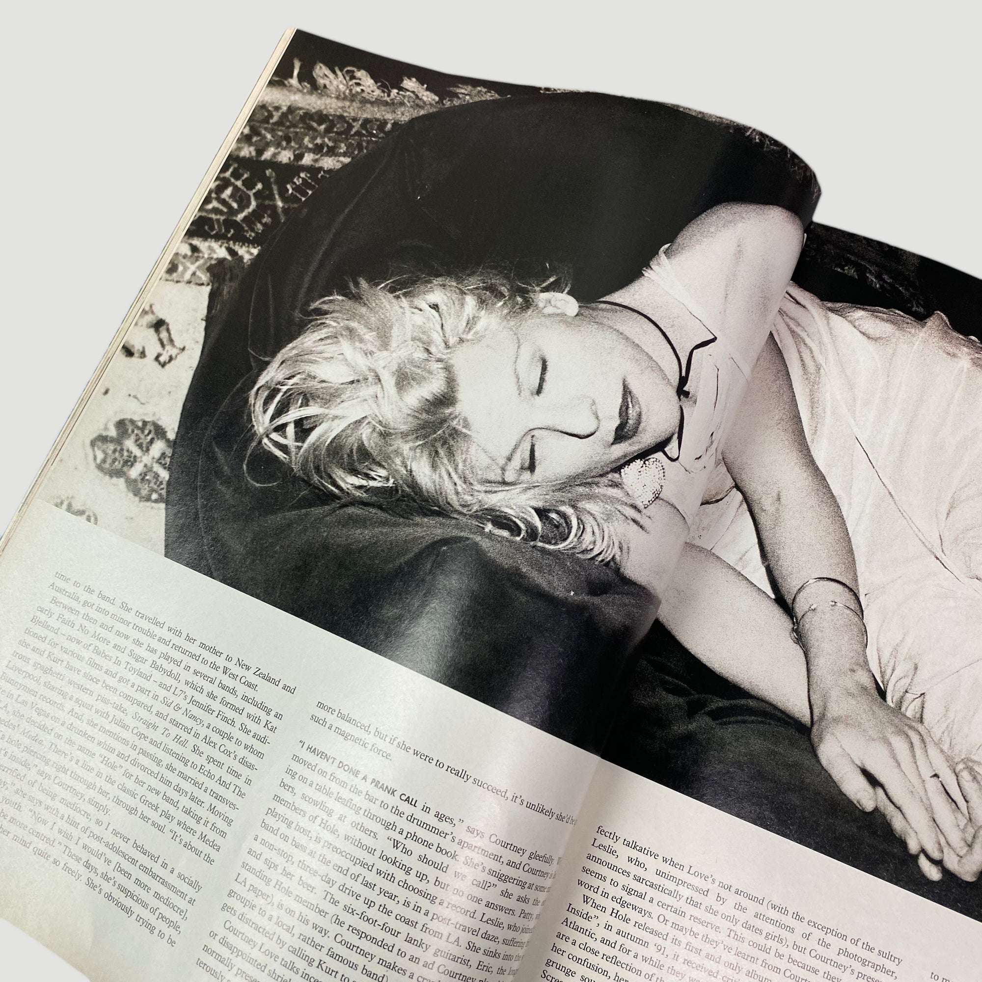 1993 The Face Magazine Courtney Love/Hole Issue