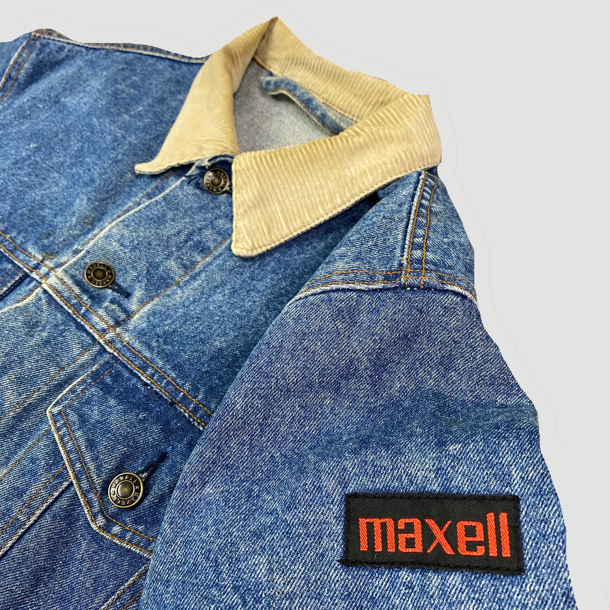 80's Maxell Swedish Denim Jacket