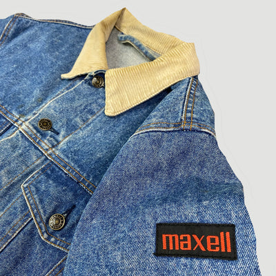 80's Maxell Swedish Denim Jacket