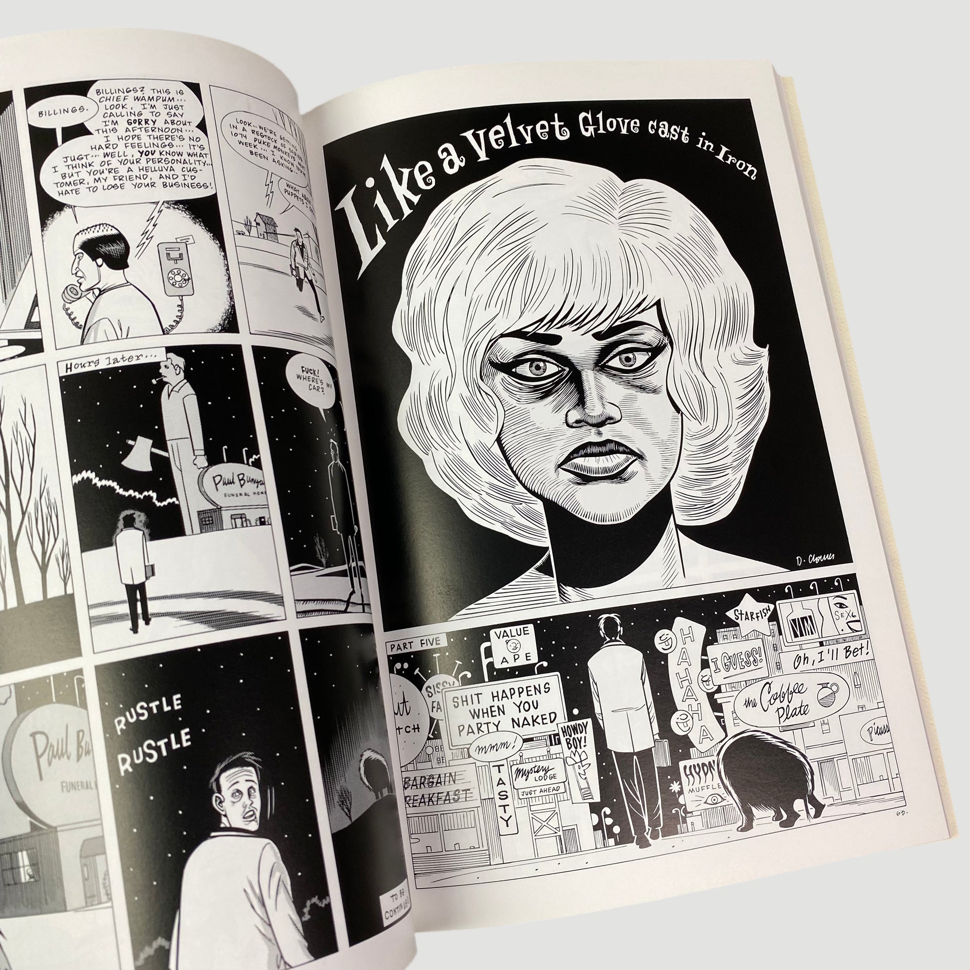1993 Daniel Clowes Like a Velvet Glove Cast in Iron