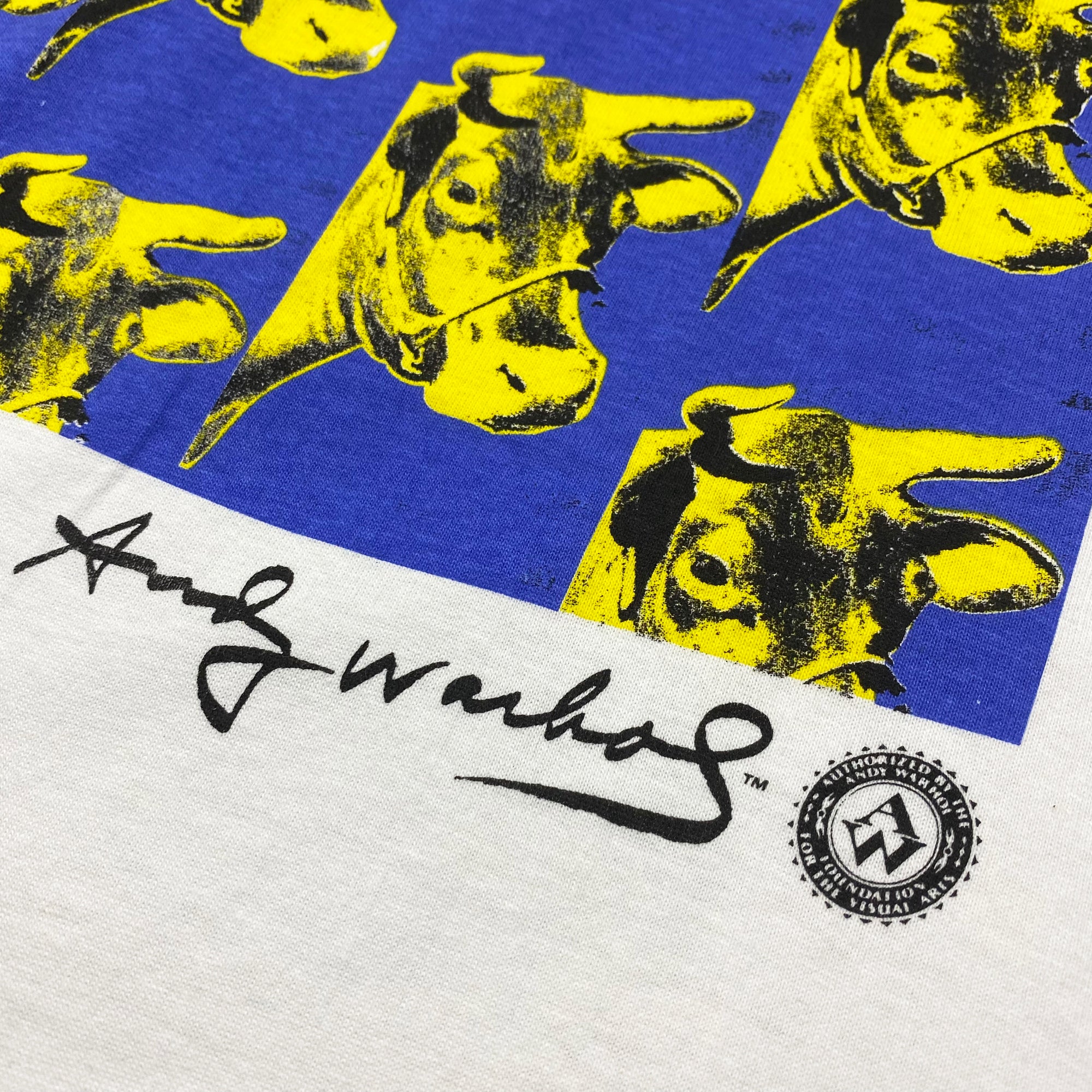 1996 Andy Warhol Foundation 'Cows' T-Shirt
