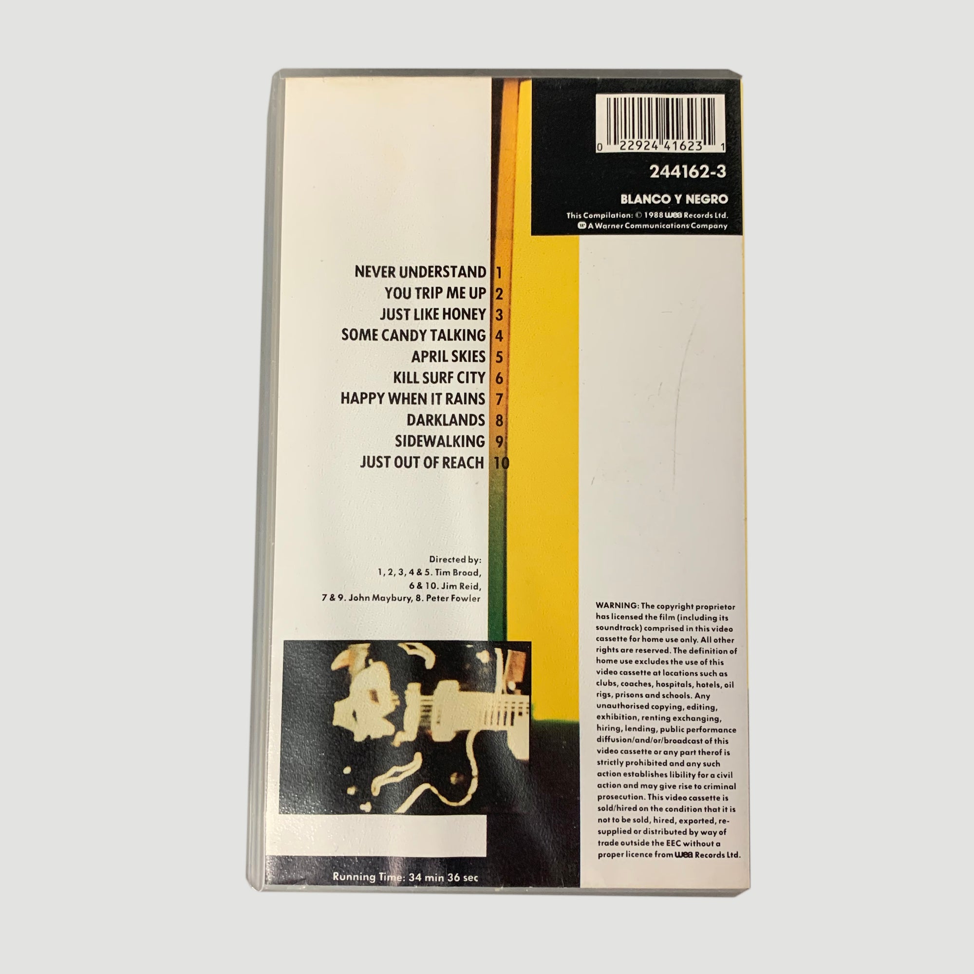 1988 The Jesus and Mary Chain VHS