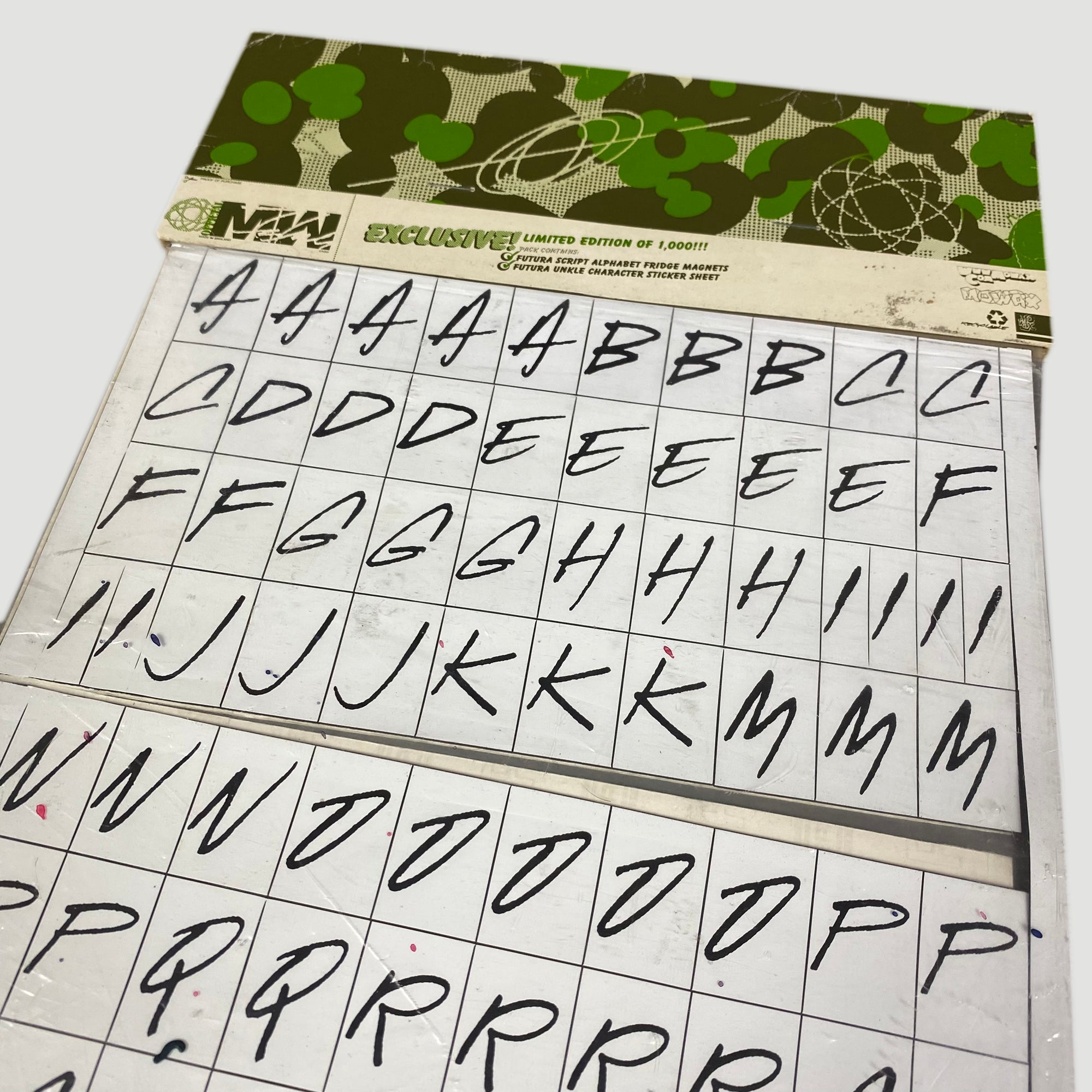 1998 Unkle 'Psyence Fiction' Promo Fridge Magnet Set