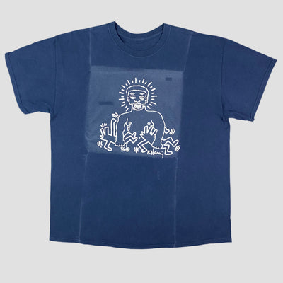 Late 90's Keith Haring Larry Levan T-Shirt