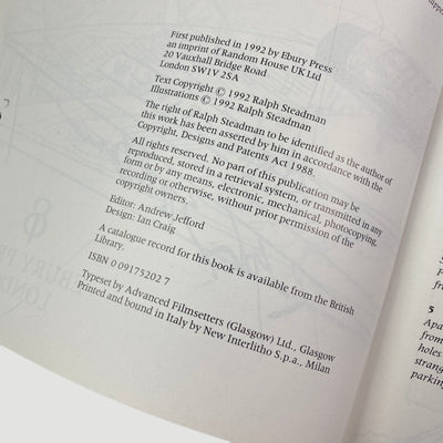 1992 Ralph Steadman 'The Grapes of Ralph: Wine According to Ralph Steadman'