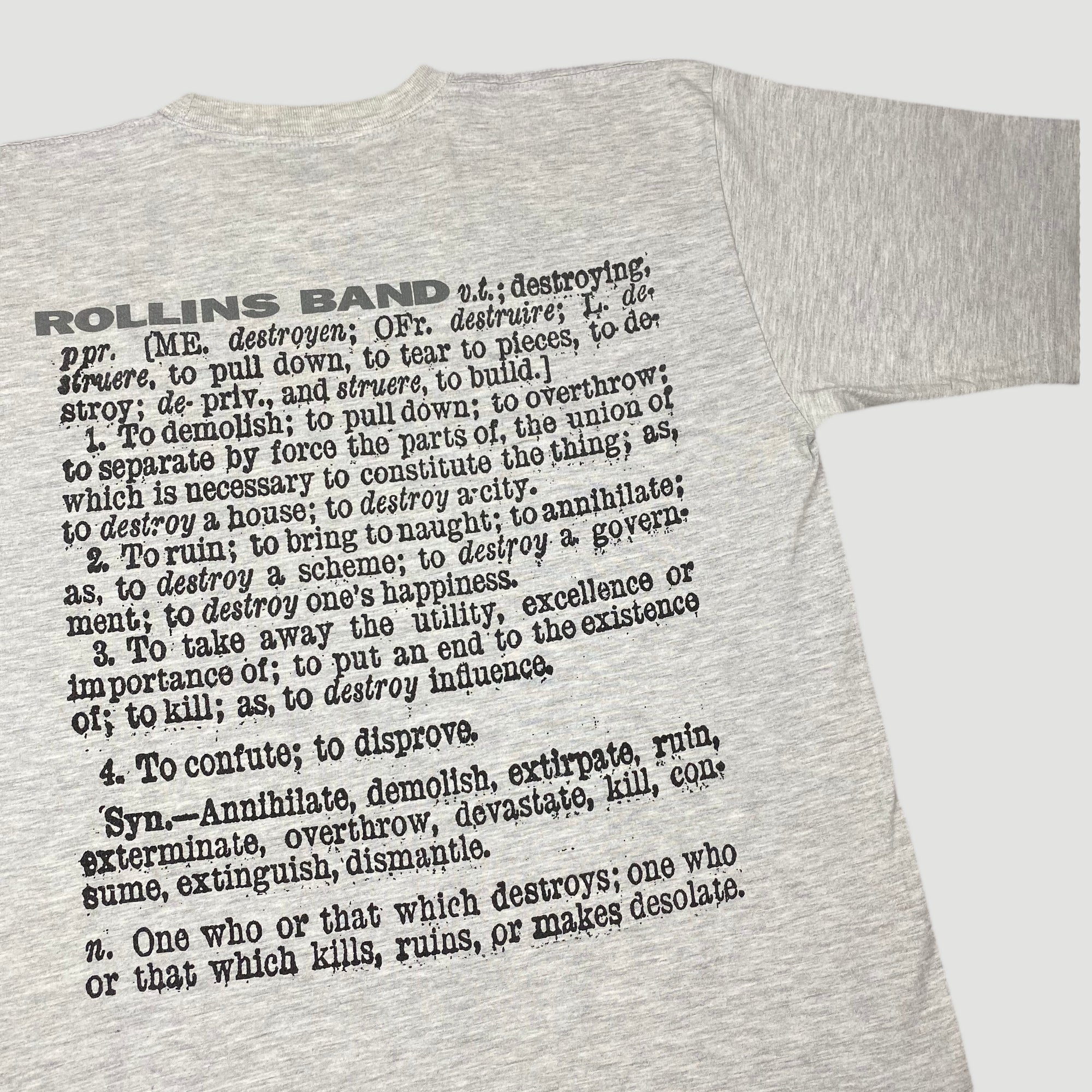 90's Rollins Band 'Search & Destroy' T-Shirt