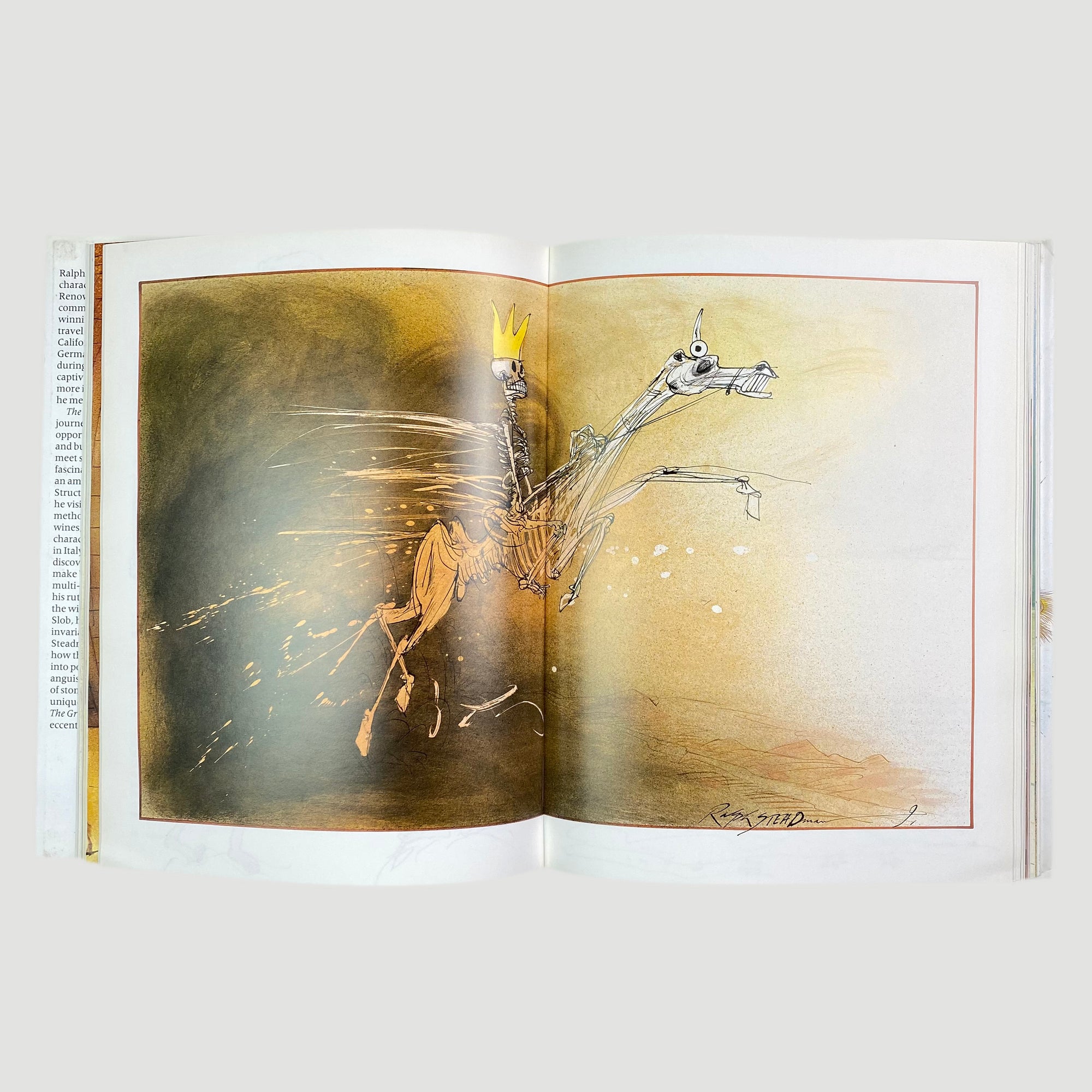 1992 Ralph Steadman 'The Grapes of Ralph: Wine According to Ralph Steadman'