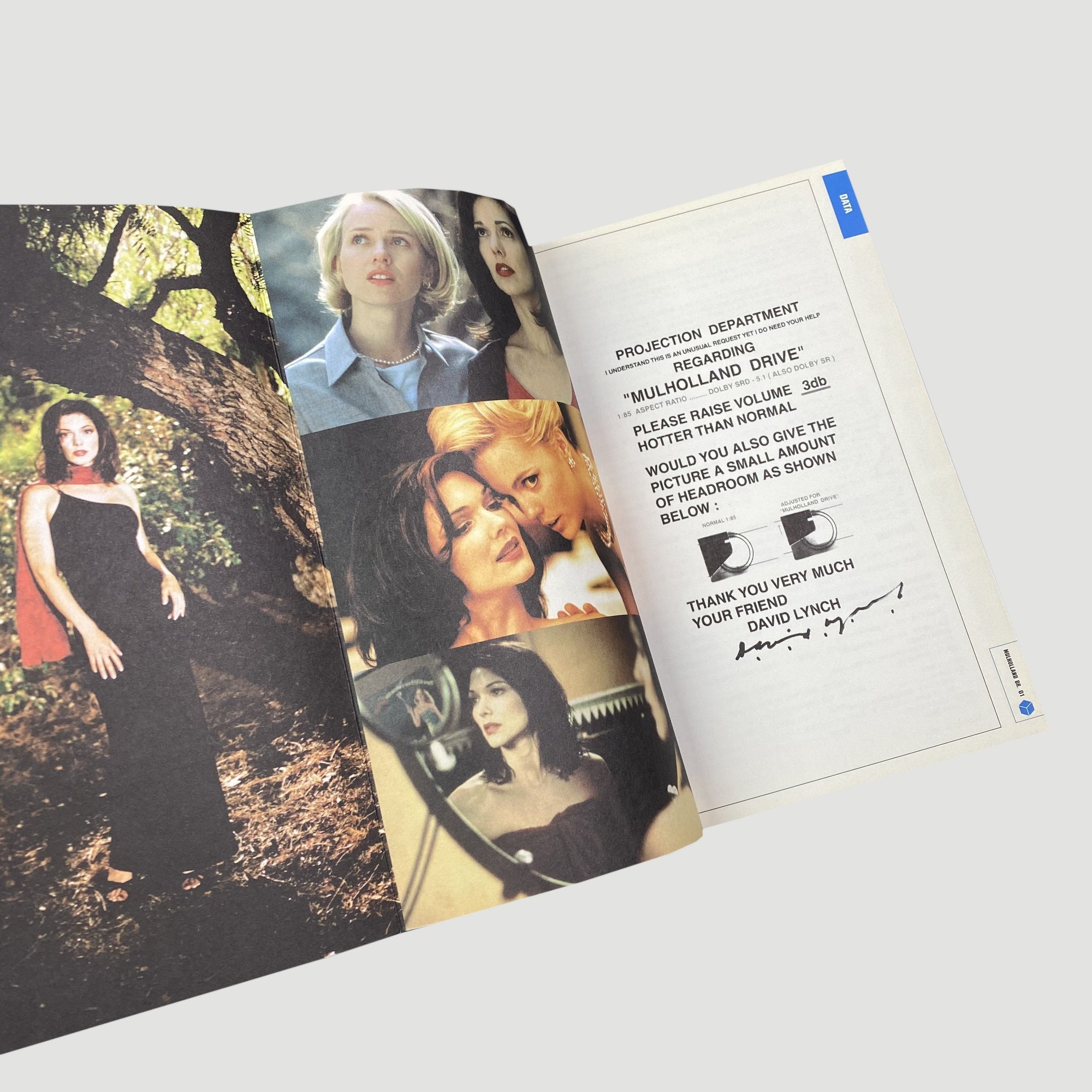 2002 'Welcome to Mulholland Drive Book